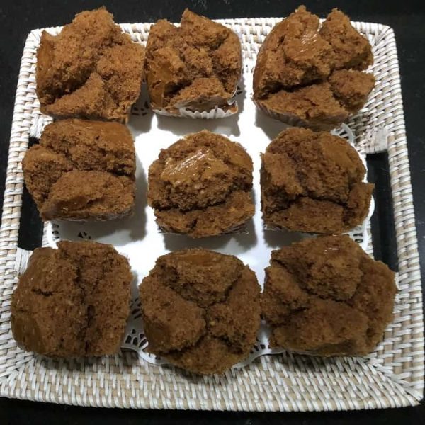 Palm Sugar steam cake